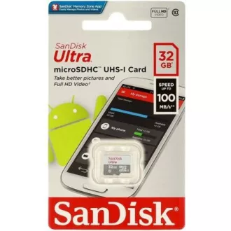 SanDisk MicroSDHC-Karte 32GB Ultra (80MB/s, Klasse 10 UHS-I, Android) SanDisk MicroSDHC-Karte 32GB Ultra (80MB/s, Klasse 10 UHS-I, Android)