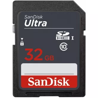 SanDisk SDHC-Karte 32GB Ultra (100MB/s Klasse 10 UHS-I)