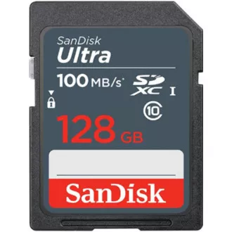 SanDisk SDXC-Karte 128GB Ultra (100MB/s Klasse 10 UHS-I)