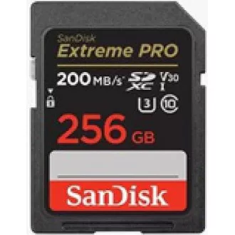 SanDisk SDXC-Karte 256GB Extreme PRO (200 MB/s Klasse 10, UHS-I U3 V30)