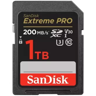 SanDisk SDXC-Karte 1TB Extreme PRO (200 MB/s Klasse 10, UHS-I U3 V30) SanDisk SDXC-Karte 1TB Extreme PRO (200 MB/s Klasse 10, UHS-I U3 V30)
