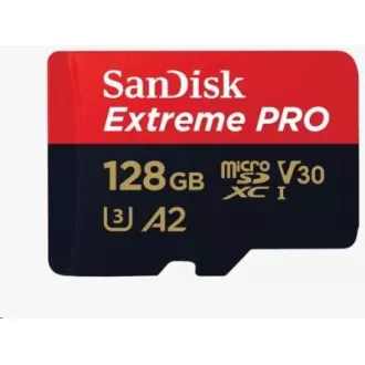 SanDisk micro SDXC Karte 128GB Extreme PRO (200 MB/s Klasse 10, UHS-I U3 V30) Adapter SanDisk micro SDXC Karte 128GB Extreme PRO (200 MB/s Klasse 10, UHS-I U3 V30) Adapter