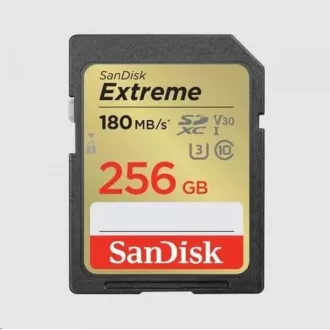 SanDisk SDXC-Karte 512GB Extreme (190 MB/s Klasse 10, UHS-I U3 V30)