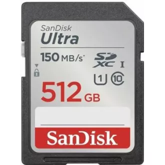 SanDisk SDXC Ultra 512GB (150MB/s) Karte