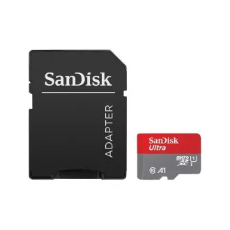 SanDisk MicroSDXC 64GB Ultra (140MB/s, A1 Klasse 10 UHS-I) Adapter SanDisk MicroSDXC 64GB Ultra (140MB/s, A1 Klasse 10 UHS-I) Adapter