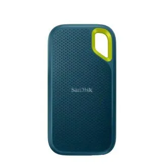 SanDisk externe SSD 1 TB Extreme Portable (R1050 / W1000 MB/s), USB 3.2, hellblau SanDisk externe SSD 1 TB Extreme Portable (R1050 / W1000 MB/s), USB 3.2, hellblau