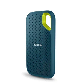 SanDisk externe SSD 1 TB Extreme Portable (R1050 / W1000 MB/s), USB 3.2, hellblau SanDisk externe SSD 1 TB Extreme Portable (R1050 / W1000 MB/s), USB 3.2, hellblau