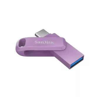 SanDisk Flash-Laufwerk 64GB Ultra Dual Drive Go, USB-C 3.2, Lila