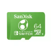 SanDisk MicroSDXC 64GB Karte für Nintendo Switch (R:100/W:90 MB/s, UHS-I)