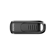 SanDisk Flash-Laufwerk 256GB Ultra Slider, USB-C 3.2, Schwarz