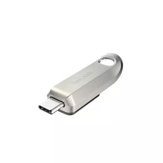 SanDisk Flash-Laufwerk 256GB Ultra Luxe, USB-C 3.2, Silber