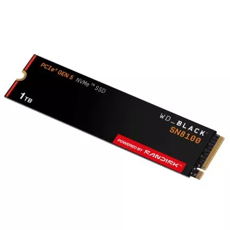 WD BLACK NVMe 1TB PCIe SN8100 SSD Powered by SanDisk, Gen5, (R:14900, W:11000MB/s)
