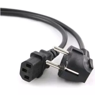 C-TECH 3m 220/230V Netzkabel, VDE