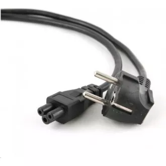 C-TECH Netzkabel, 1, 8m VDE 220/230V, Stromzufuhr zum Laptop, 3-polig Schuko