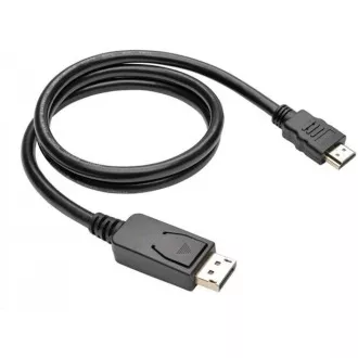 C-TECH DisplayPort/HDMI-Kabel, 2m, schwarz