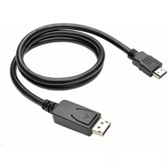 C-TECH DisplayPort/HDMI-Kabel, 2m, schwarz