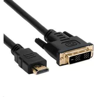 C-TECH HDMI-DVI-Kabel, M/M, 1, 8m