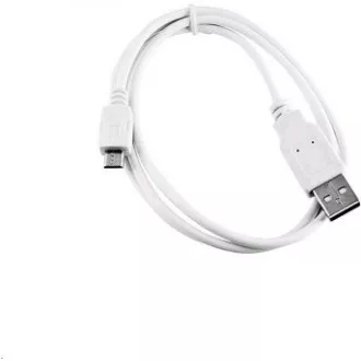 C-TECH USB 2.0 AM/Micro Kabel, 2m, weiß