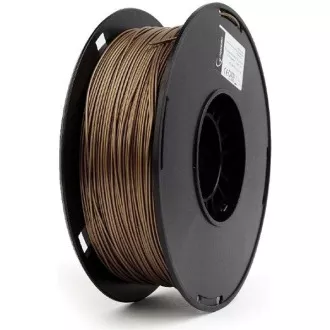 GEMBIRD PLA PLUS Filament, 1,75 mm, 1 kg, goldmetallisch GEMBIRD PLA PLUS Filament, 1,75 mm, 1 kg, goldmetallisch