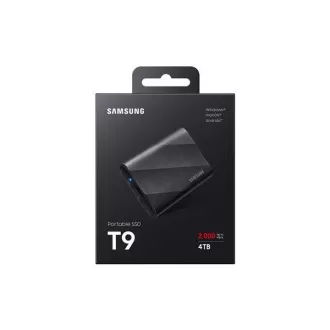 Samsung T9 Externe SSD - 4 TB - Schwarz Samsung T9 Externe SSD - 4 TB - Schwarz