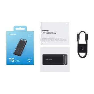Samsung T5 EVO Externe SSD - 2TB - Schwarz