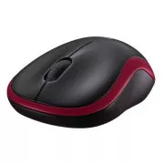 Logitech Wireless Mouse M185, rot
