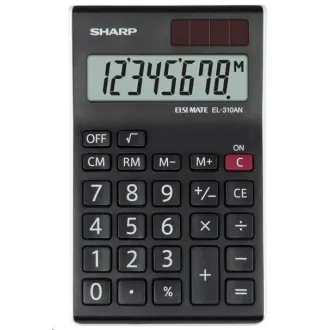 SHARP Taschenrechner - EL-310ANWH - schwarz
