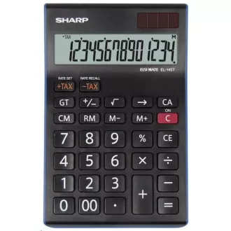 SHARP Taschenrechner - EL-145TBL - schwarz