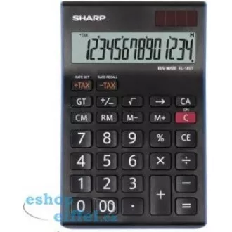 SHARP Taschenrechner - EL-145TBL - schwarz