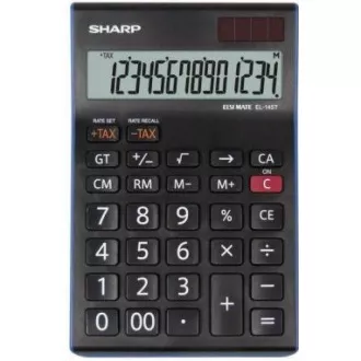 SHARP Taschenrechner - EL-145TBL - schwarz