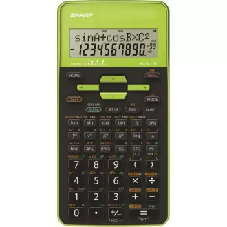 SHARP Taschenrechner - EL531THGR - grün - Box