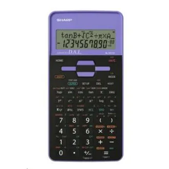 SHARP Taschenrechner – EL531THBVL – violett – Blisterverpackung SHARP Taschenrechner – EL531THBVL – violett – Blisterverpackung