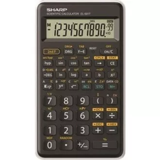 SHARP Taschenrechner - EL-501T - weiß (Box)