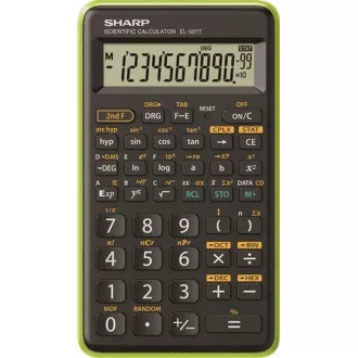 SHARP Taschenrechner - EL-501T - weiß (Box)