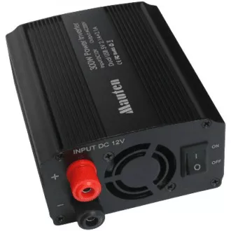 EUROCASE Spannungswandler DC / AC 12V / 230V, 300W, USB