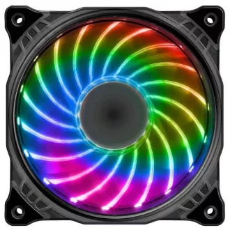 EUROCASE RGB 120mm Lüfter (Turbinenschaufel, FullControl Led)