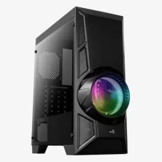 AEROCOOL AeroEngine RGB, Mid-Tower, 1x USB 3.0, 2x USB 2.0, 2x Audio, ohne Netzteil AEROCOOL AeroEngine RGB, Mid-Tower, 1x USB 3.0, 2x USB 2.0, 2x Audio, ohne Netzteil