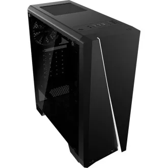 AEROCOOL Cylon Gehäuse, Mid-Tower, 1x USB 3.0, 2x USB 2.0, 2x Audio, ohne Netzteil