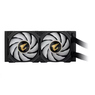 GIGABYTE AORUS WATERFORCE X 240 Wasserkühlung, 120 mm ARGB, LCD-Display GIGABYTE AORUS WATERFORCE X 240 Wasserkühlung, 120 mm ARGB, LCD-Display