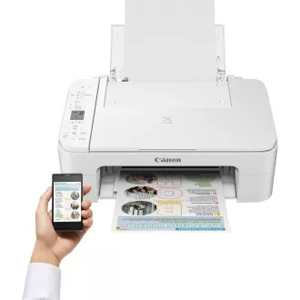 Canon PIXMA Drucker TS3351 weiß - Farbe, MF (Drucken, Kopierer, Scannen, Cloud), USB, Wi-Fi Canon PIXMA Drucker TS3351 weiß - Farbe, MF (Drucken, Kopierer, Scannen, Cloud), USB, Wi-Fi