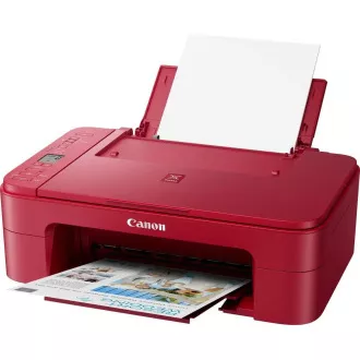 Canon PIXMA Printer TS3352 rot - Farbe, MF (Drucken, Kopieren, Scannen, Cloud), USB, Wi-Fi Canon PIXMA Printer TS3352 rot - Farbe, MF (Drucken, Kopieren, Scannen, Cloud), USB, Wi-Fi