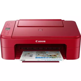 Canon PIXMA Printer TS3352 rot - Farbe, MF (Drucken, Kopieren, Scannen, Cloud), USB, Wi-Fi Canon PIXMA Printer TS3352 rot - Farbe, MF (Drucken, Kopieren, Scannen, Cloud), USB, Wi-Fi