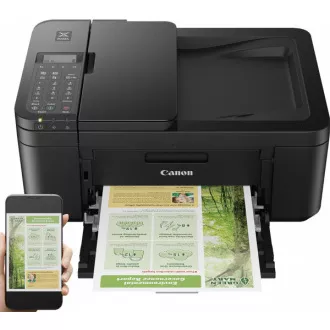 Canon PIXMA Printer TR4650 Schwarz-Farbe, MF (Drucken, Kopieren, Scannen, Cloud), ADF, USB, Wi-Fi