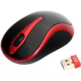 A4tech G3-280N, V-Track, kabellose optische Maus, 2,4GHz, 10m Reichweite, schwarz-rot A4tech G3-280N, V-Track, kabellose optische Maus, 2,4GHz, 10m Reichweite, schwarz-rot