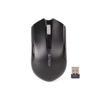 A4tech G3-200NS, V-Track, kabellose optische Maus, 2,4 GHz, 10 m Reichweite, schwarz
