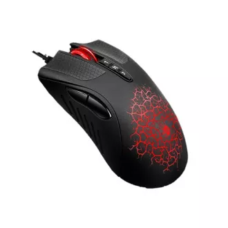 A4tech Gaming-Maus BLOODY A90 Blazing, bis zu 6200DPI, V-Track-Technologie, USB, CORE 3