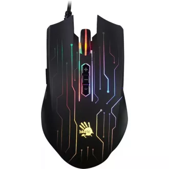 A4tech Gaming-Maus BLOODY Q81, 3200DPI, USB, RGB, schwarz A4tech Gaming-Maus BLOODY Q81, 3200DPI, USB, RGB, schwarz