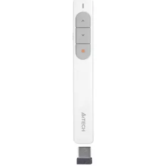 A4tech 2.4G kabelloser Laser Presenter & Pointer, weiß