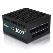 EVOLVEO G1000, Netzteil 1000W, 80  GOLD, ATX 3.1, aPFC, 140 mm Lüfter, voll modular, 3 Jahre Garantie, schwarz