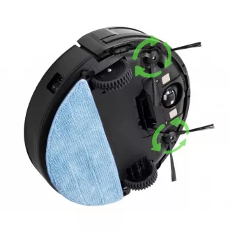 EVOLVEO RoboTrex H6, Staubsaugerroboter, Wasserwischfunktion, Ladestation, schwarz